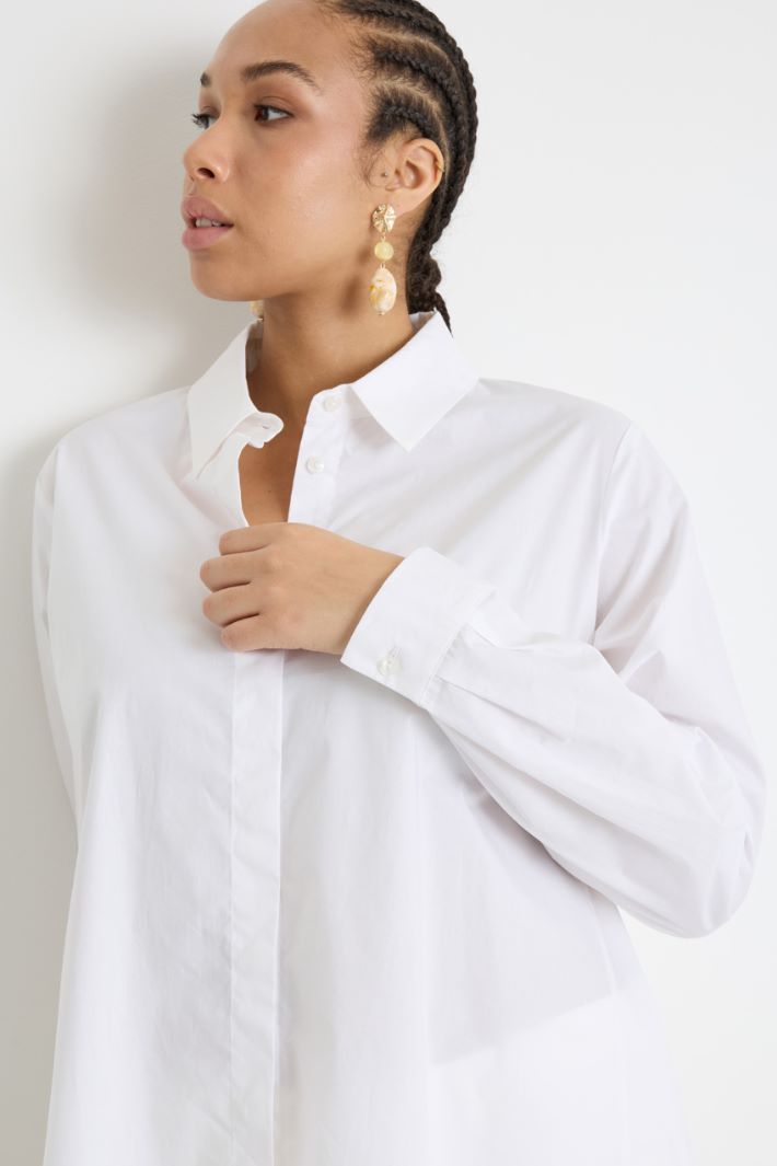 A-line poplin tunic Intrend - 3