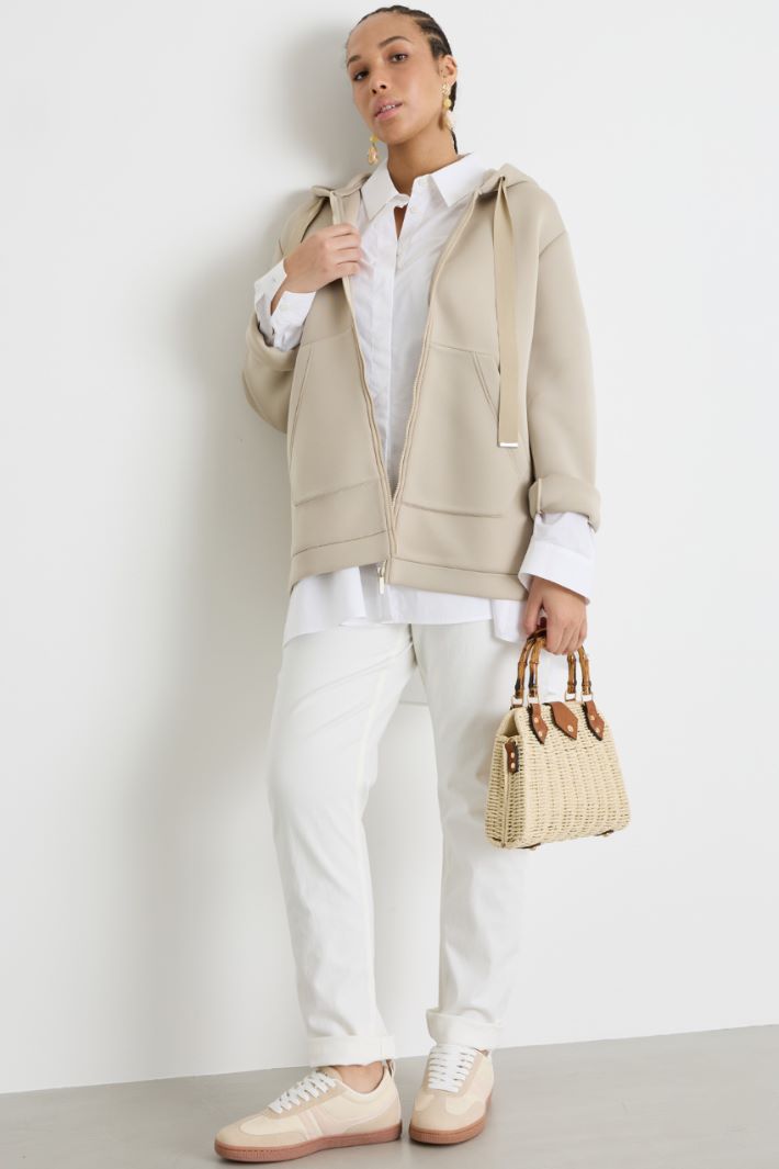 A-line poplin tunic Intrend