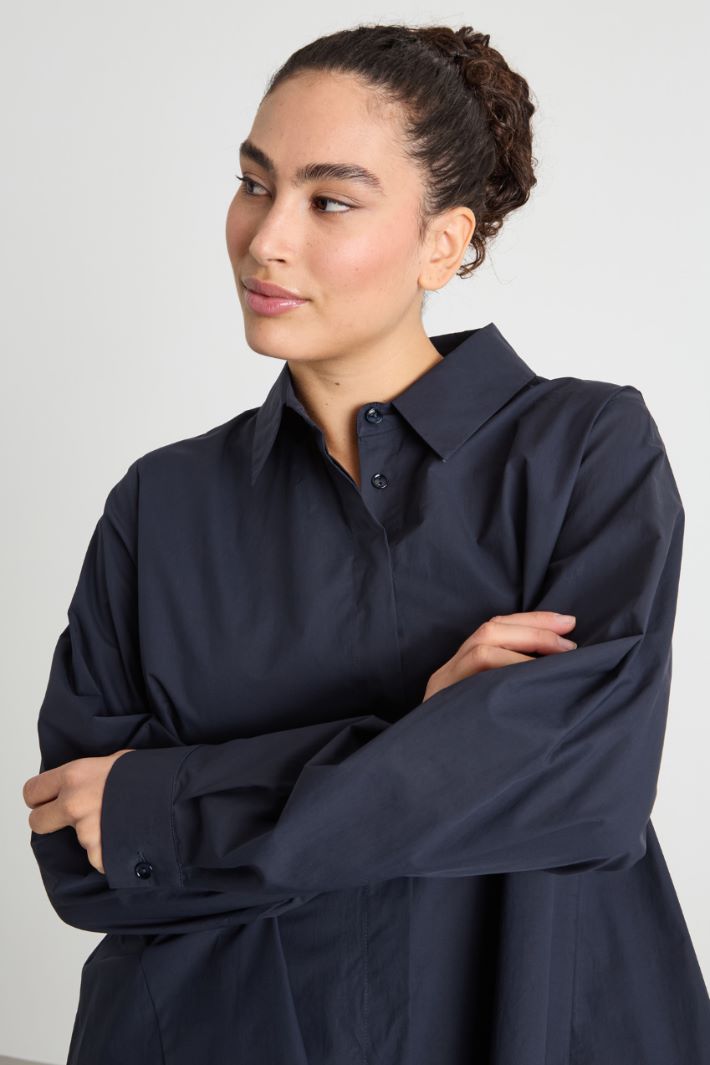 A-line poplin tunic Intrend - 3