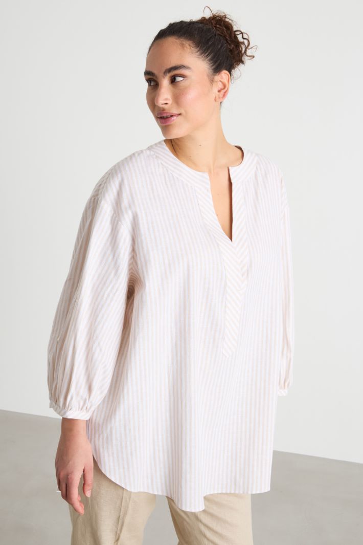Asymmetrical oversized tunic Intrend - 2