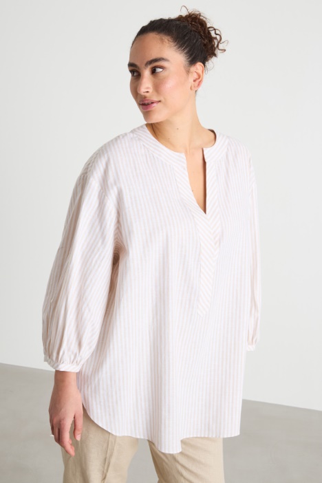 Asymmetrical oversized tunic Intrend