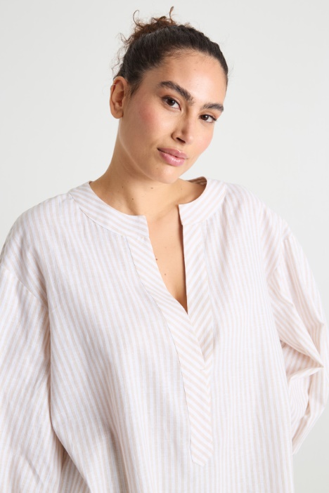 Blusón oversize asimétrico