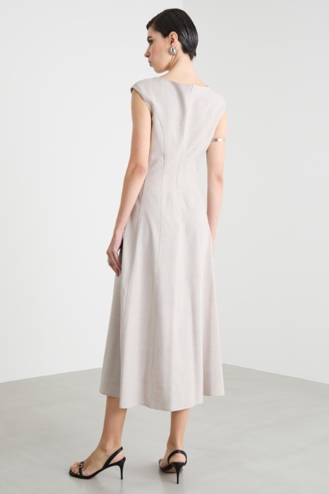 Abito in stuoia mélange