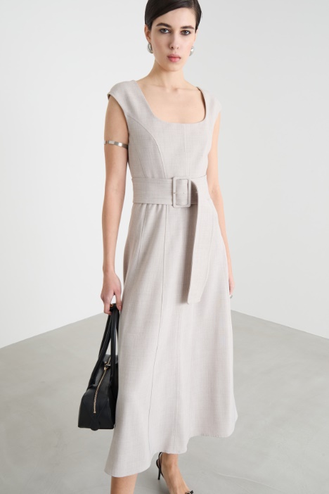 Abito in stuoia mélange