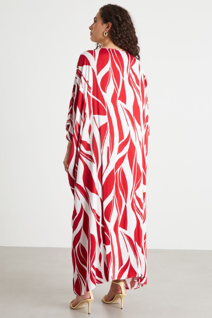 Satin kaftan dress Intrend - 4