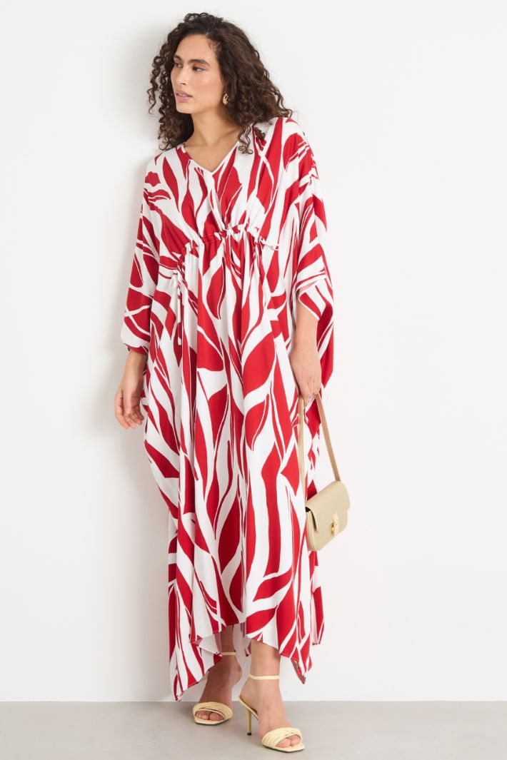 Satin kaftan dress Intrend