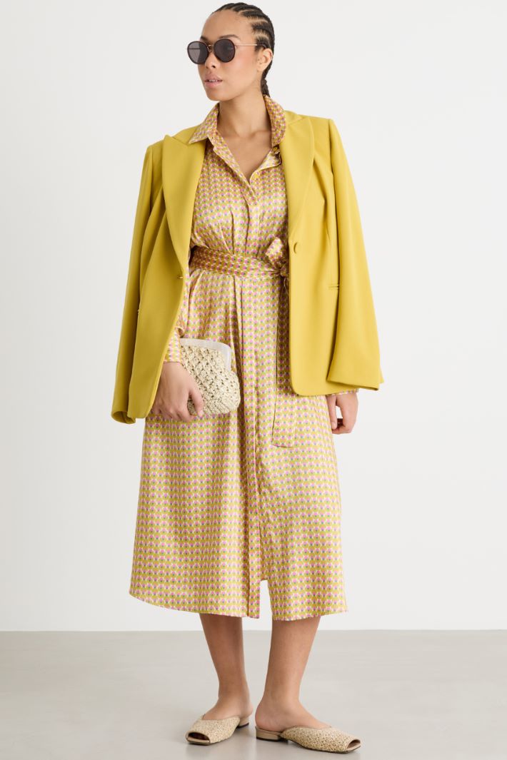 Shirt dress in twill Intrend