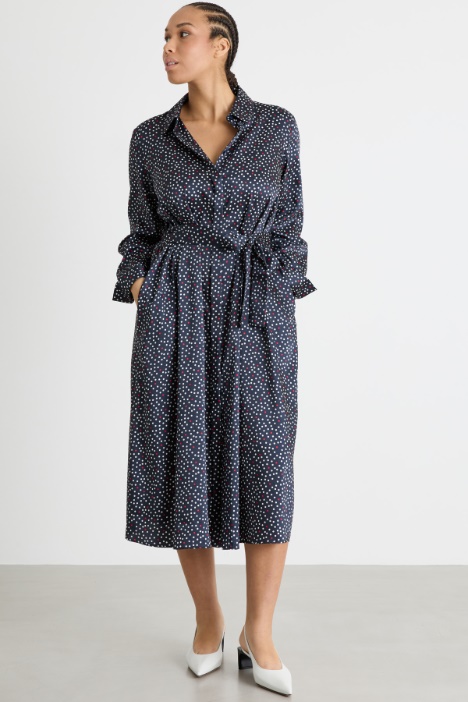 Shirt dress in twill Intrend