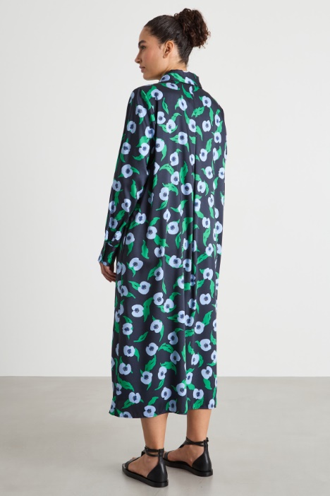 Abito chemisier in twill