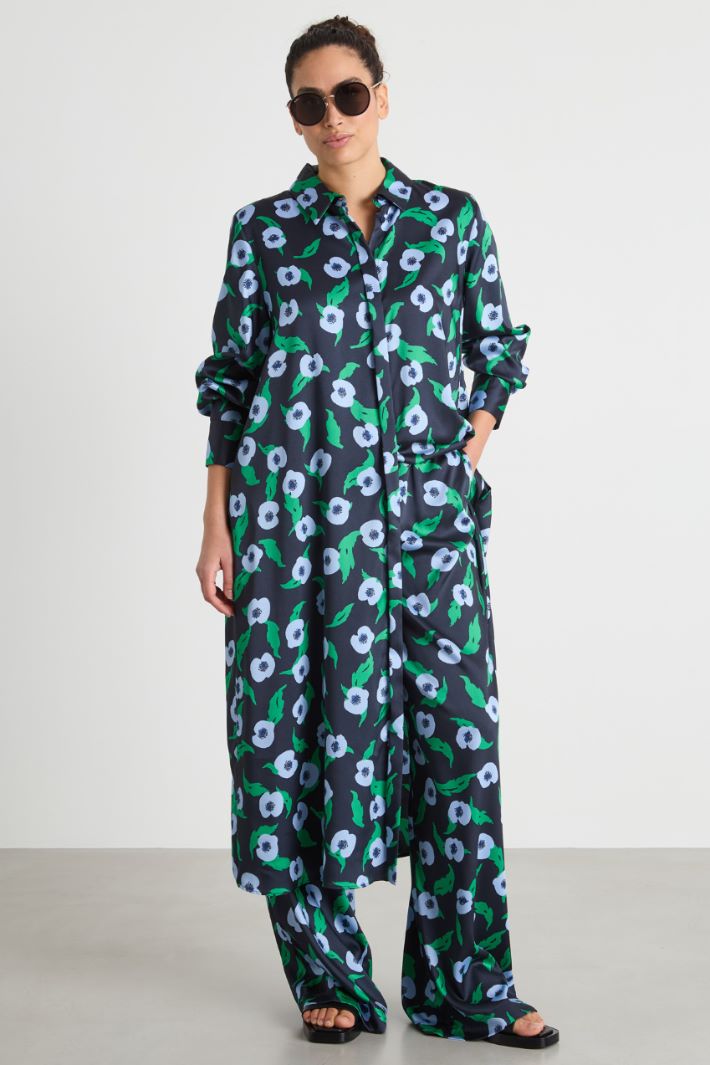 Shirt dress in twill Intrend