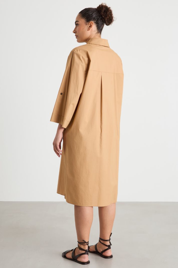 Poplin shirt dress Intrend - 4