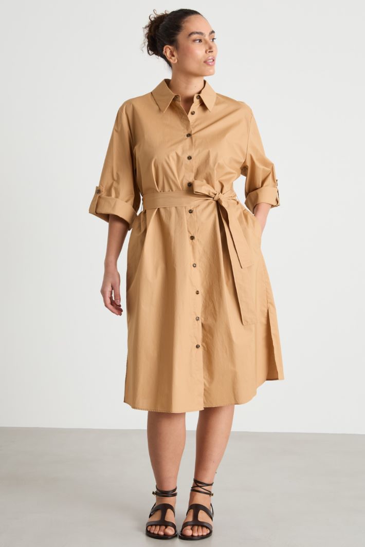 Poplin shirt dress Intrend - 2
