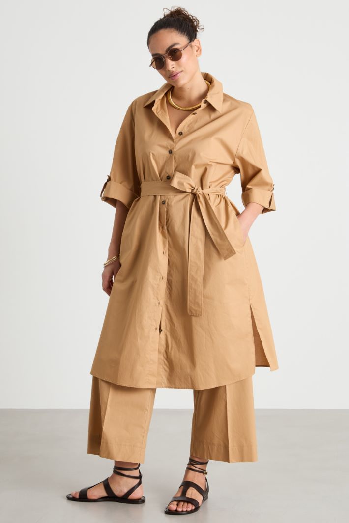 Poplin shirt dress Intrend
