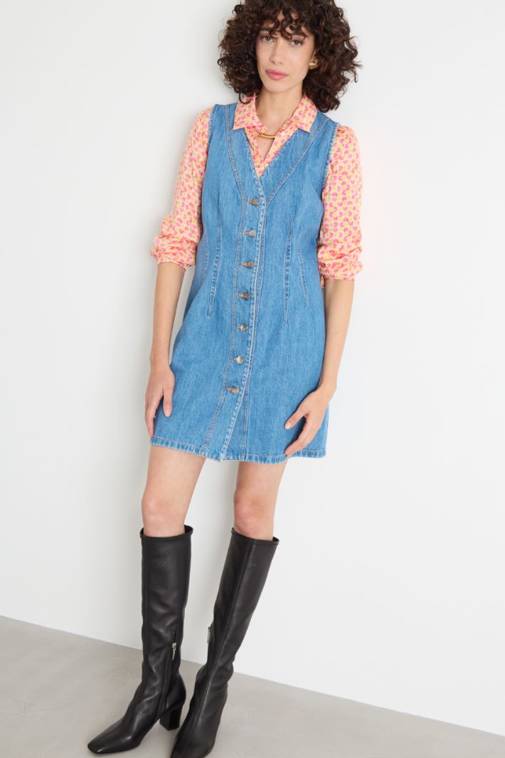 Abito corto smanicato Intrend - 2