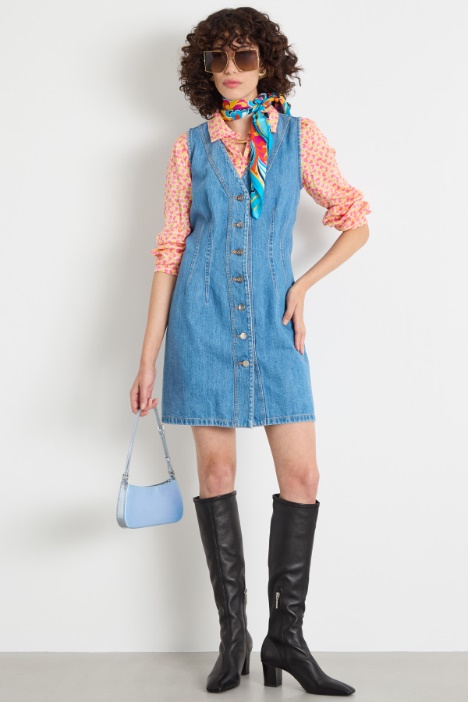 Abito corto smanicato Intrend