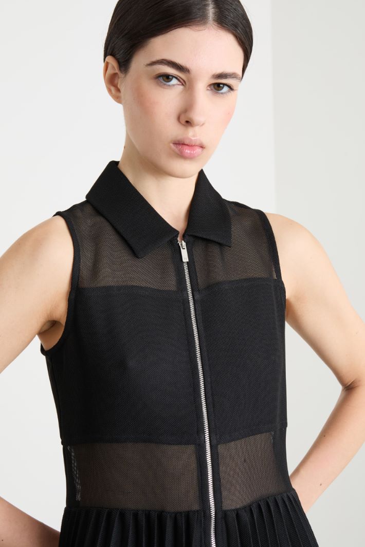 Chemisier in rete tecnica Intrend - 3