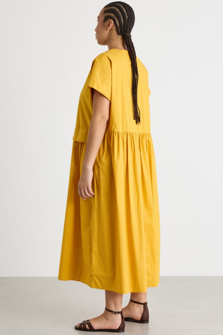 Abito midi in popeline stretch Intrend - 4