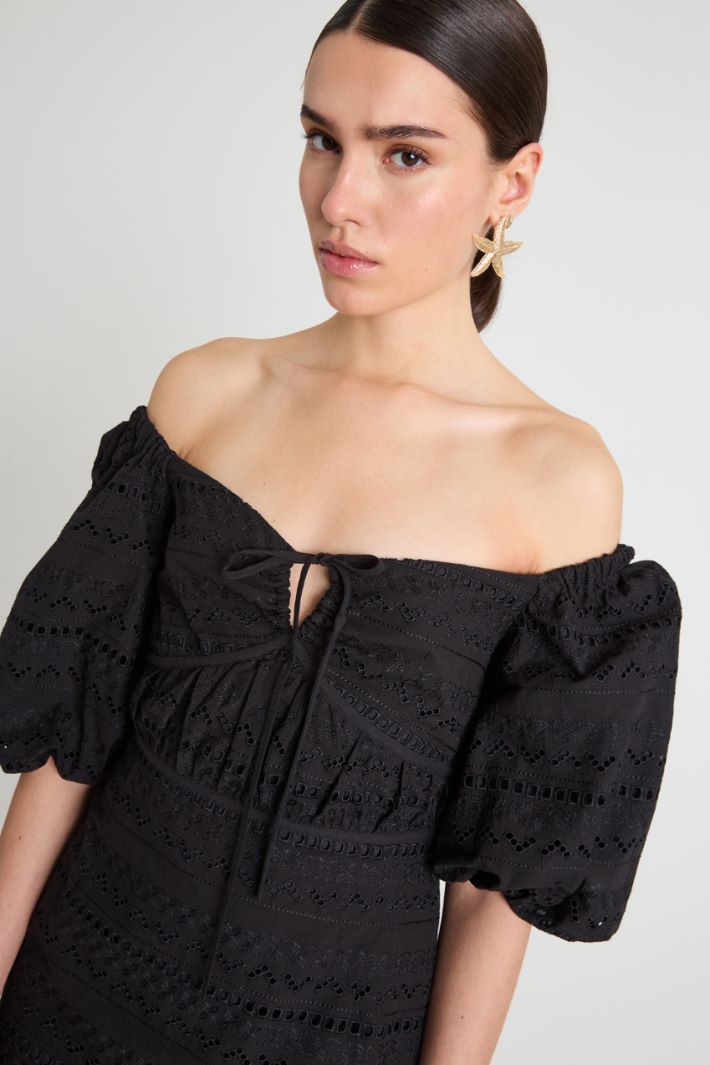 Abito con maniche a sbuffo Intrend - 3