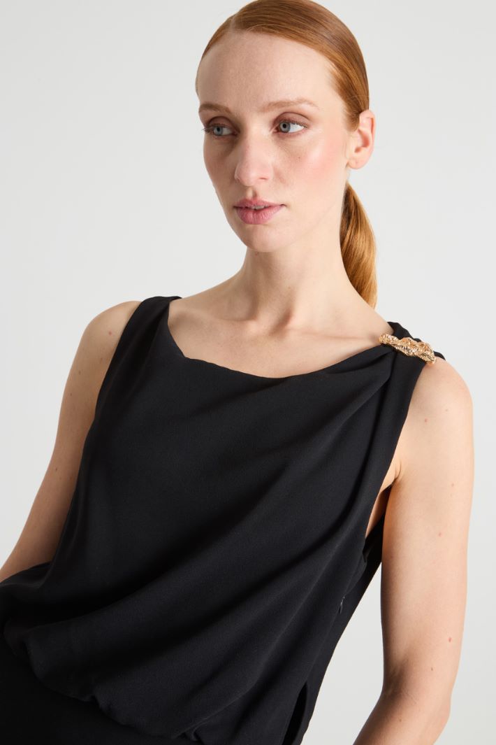 Abito con fascia arricciata Intrend - 3