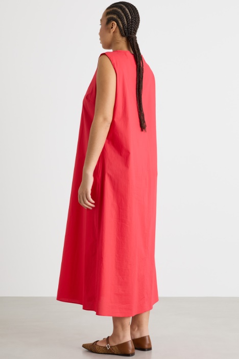 Abito ad A in popeline