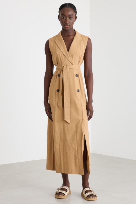 Abito smanicato robe manteau