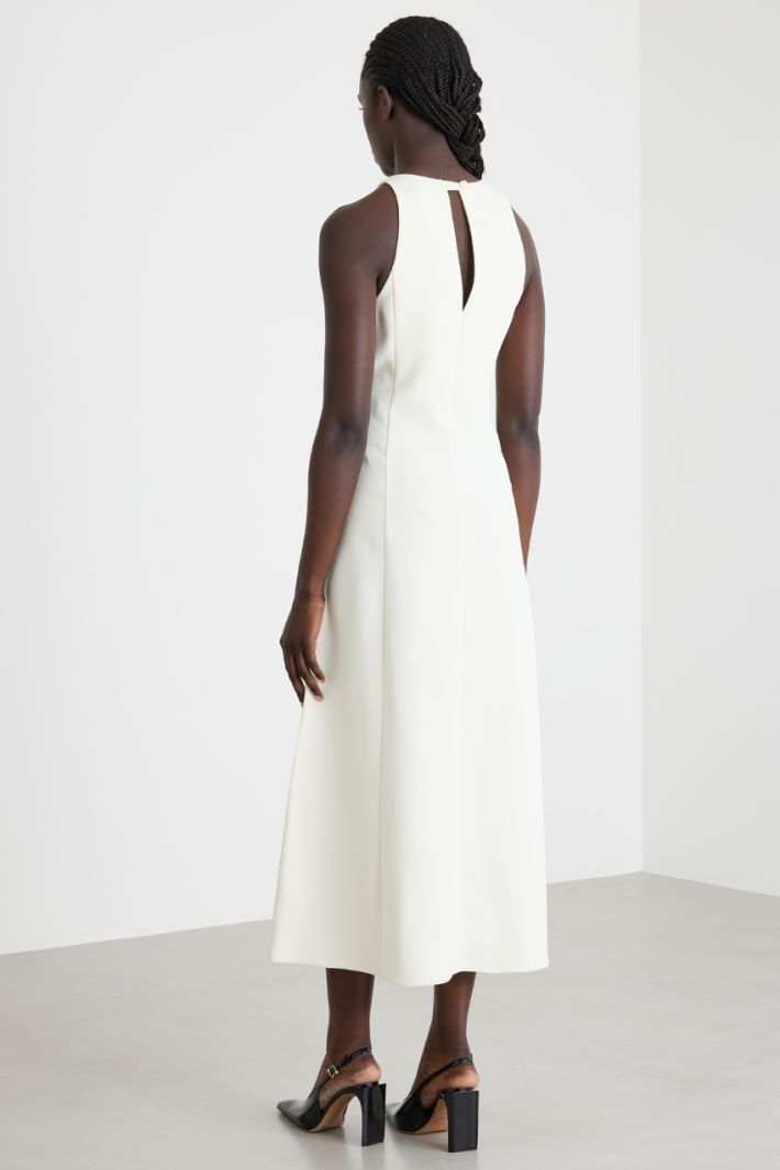 Maxi dress in raso Intrend - 4