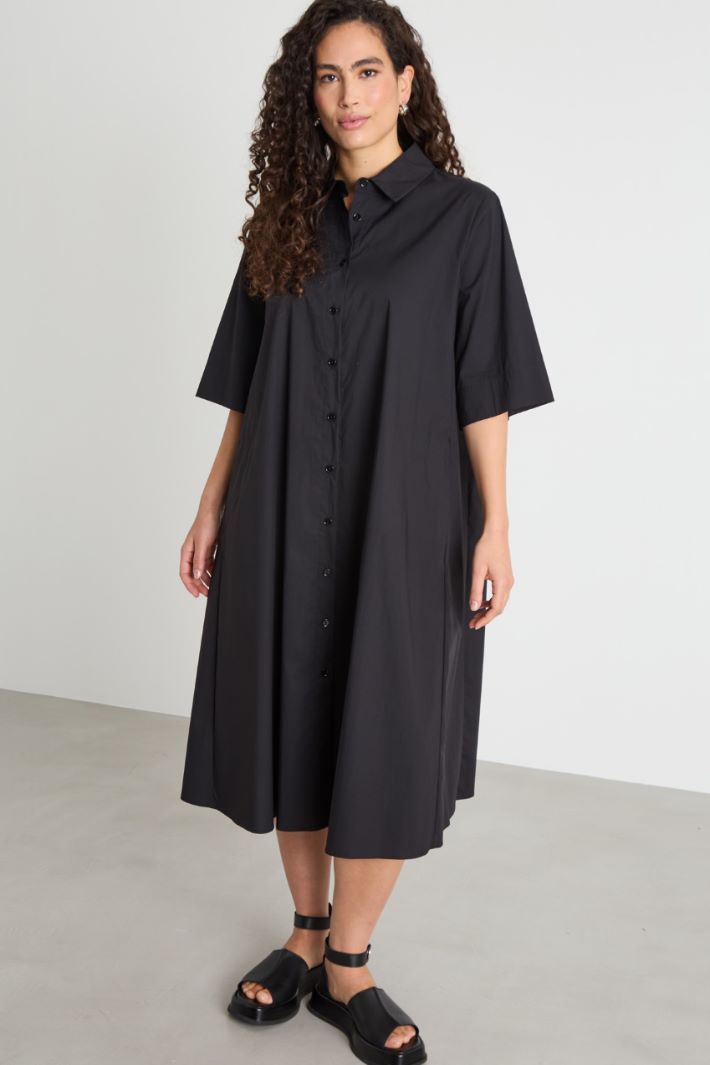 Pleated shirt dress Intrend - 2
