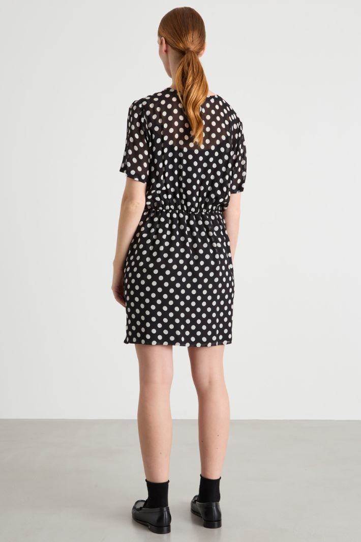 Abito con motivo arricciato Intrend - 4