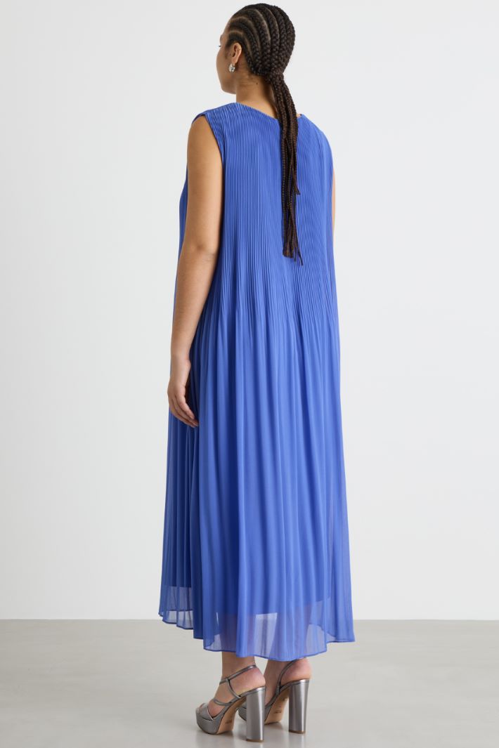 Abito in georgette plissé Intrend - 4