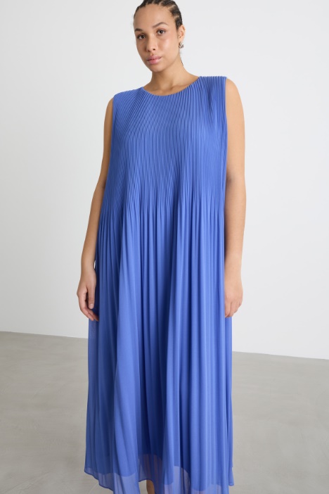 Abito in georgette plissé