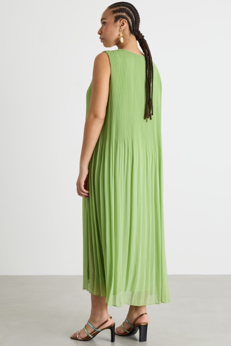 Abito in georgette plissé