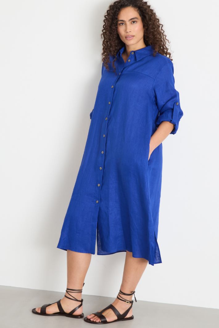 Long-sleeved shirt dress Intrend - 2