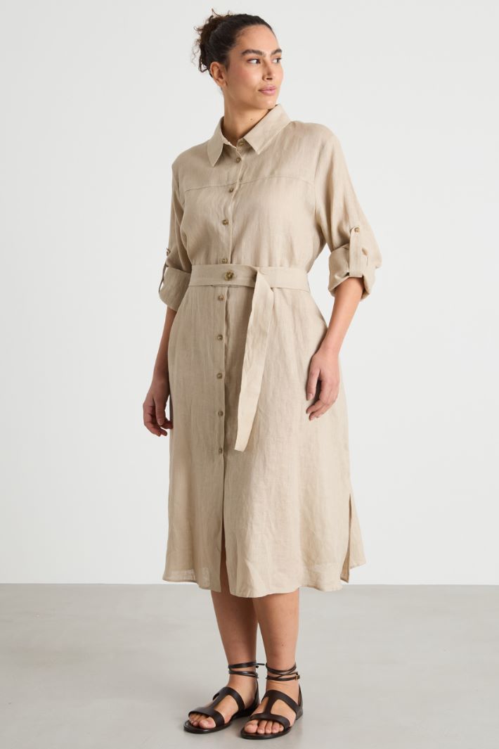 Long-sleeved shirt dress Intrend - 2