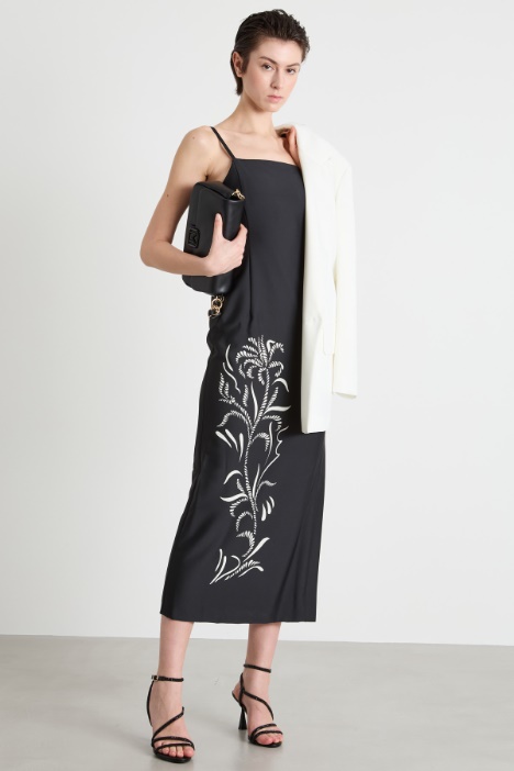 Printed sheath dress Intrend