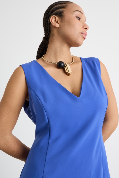 Abito a tubino in crepe