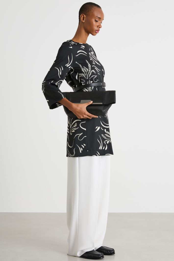 Printed satin dress Intrend