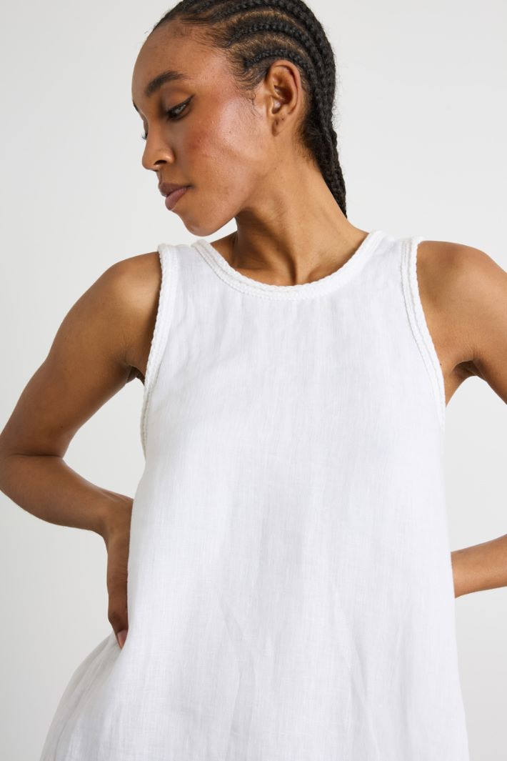 Abito smanicato a palloncino Intrend - 3