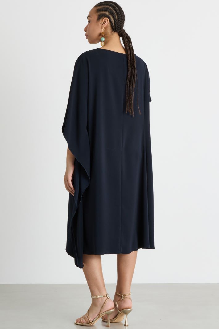 Abito in georgette con balza laterale Intrend - 4