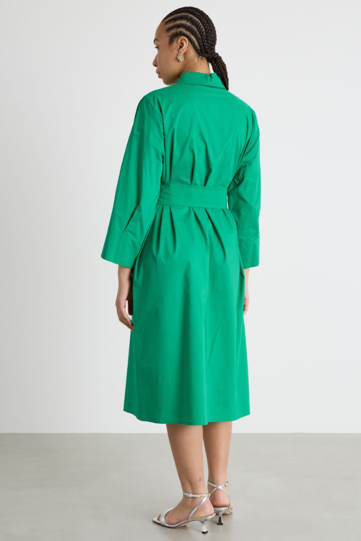 Belted shirt dress Intrend - 4