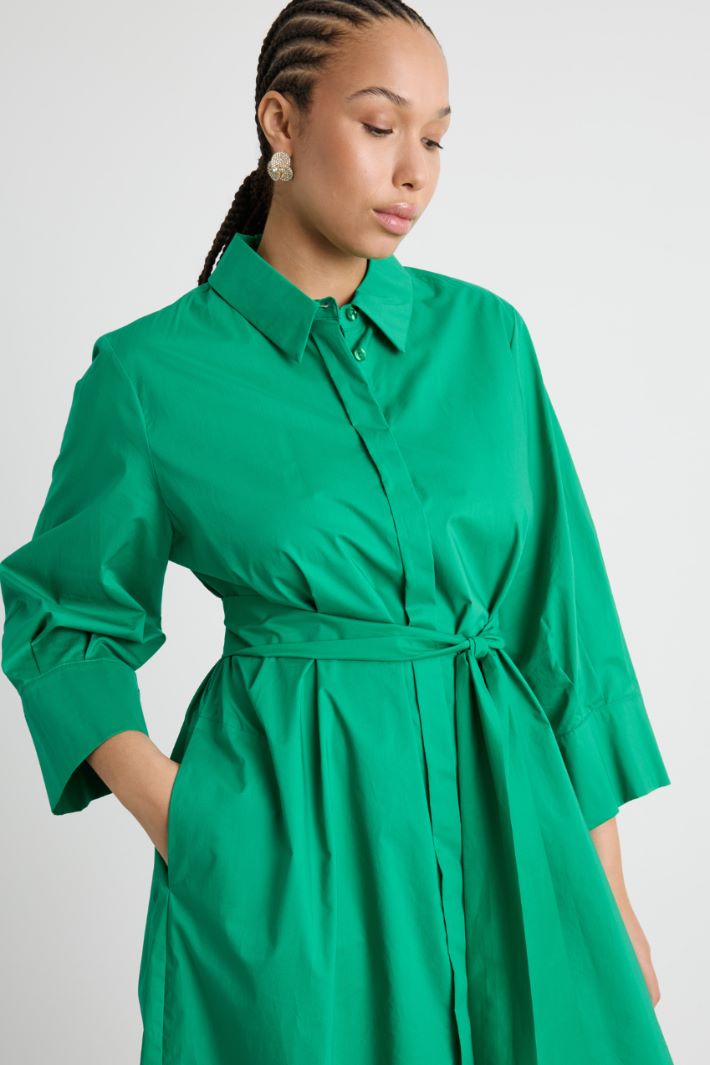 Belted shirt dress Intrend - 3