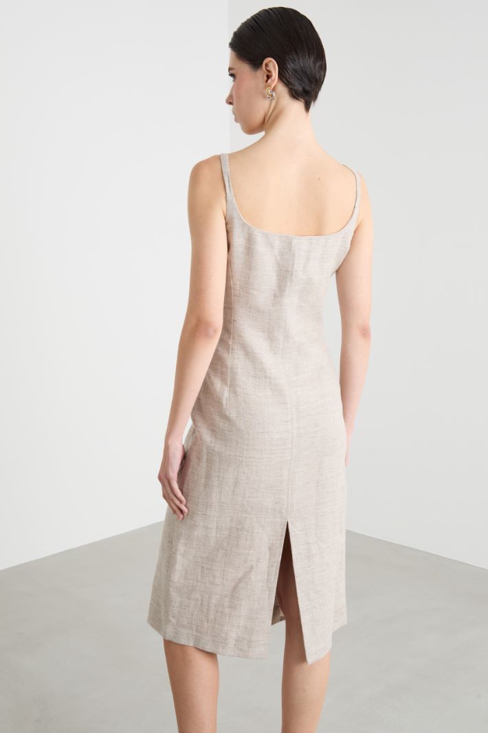 Abito con spacco centrale Intrend - 4