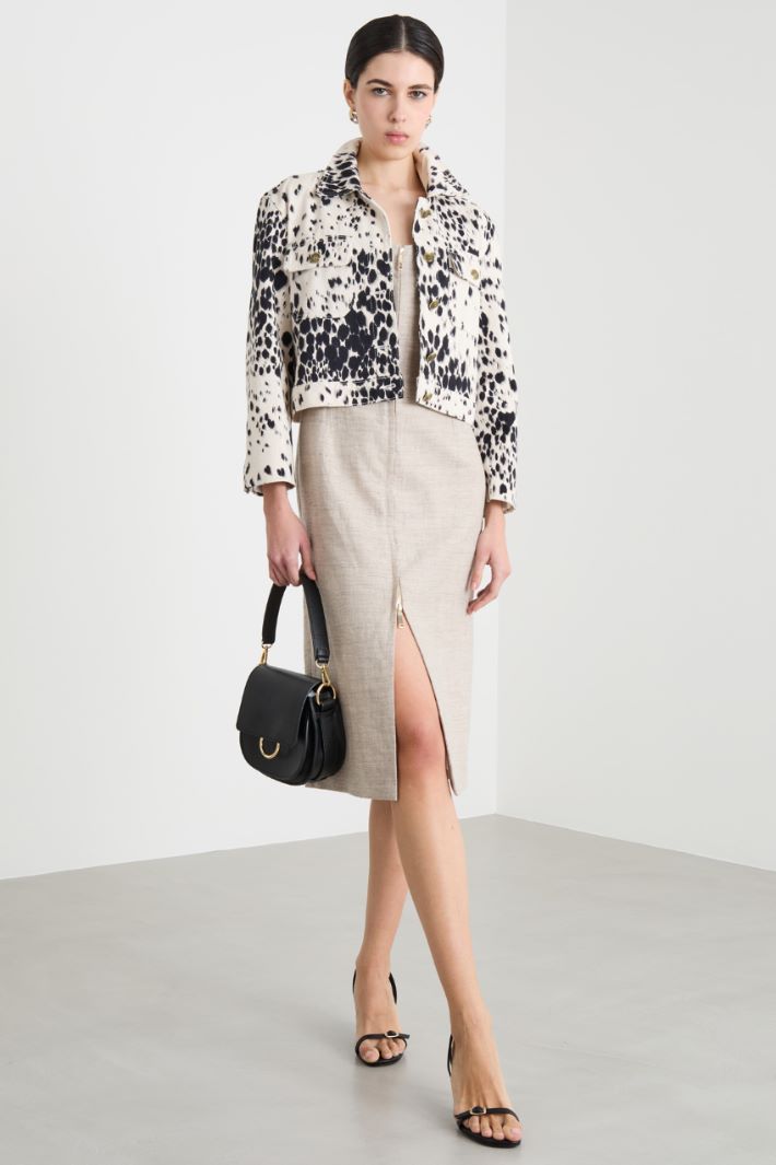 Abito con spacco centrale Intrend