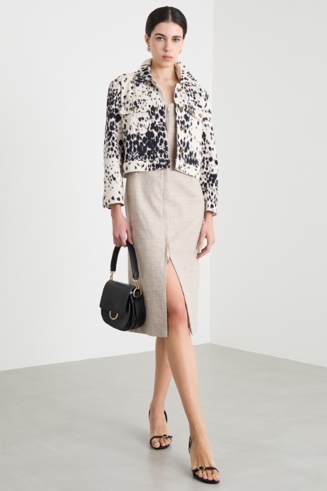 Abito con spacco centrale Intrend