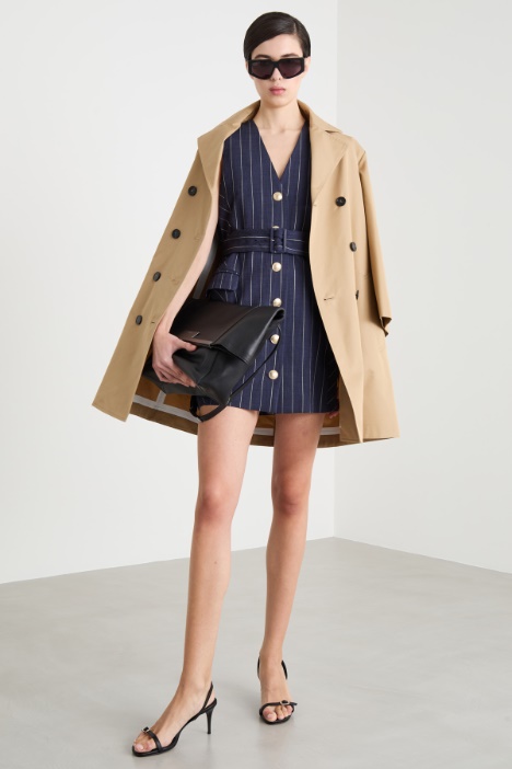 Pinstripe mini dress Intrend