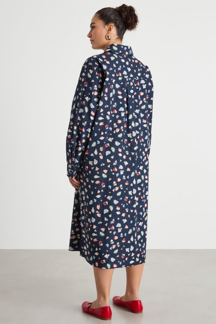 Abito chemisier in popeline Intrend - 4