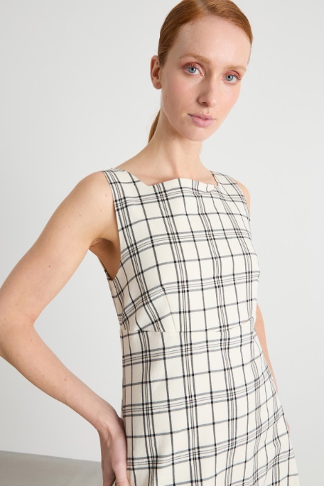 Abito in stuoia stretch