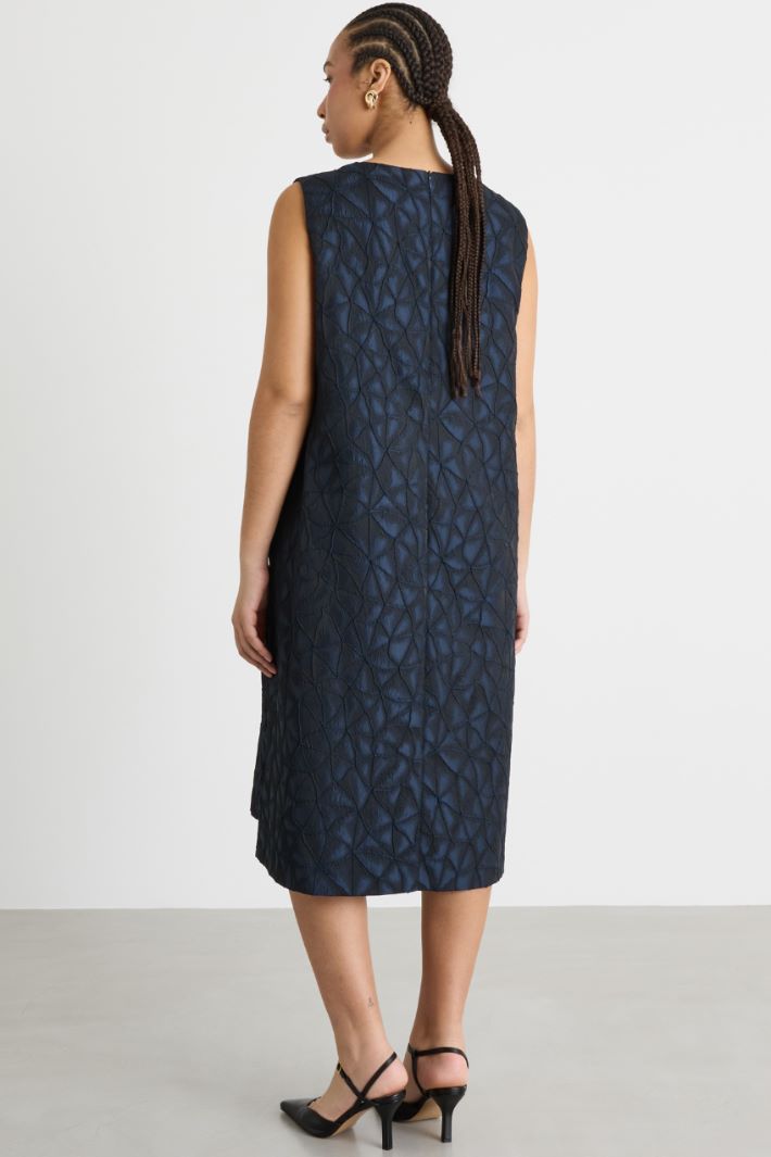 Abito svasato jacquard Intrend - 4