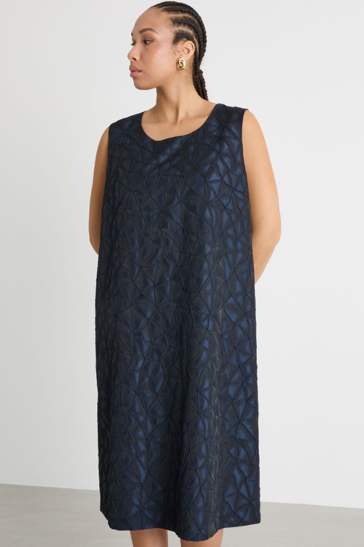 Abito svasato jacquard Intrend - 2