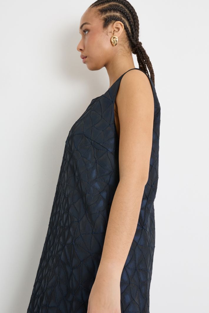 Abito svasato jacquard Intrend - 3
