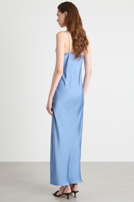 Slip dress in raso